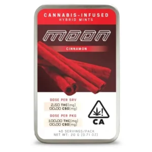 Moon Bar Edible Cinnamon Mints Flavor
