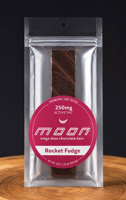 moon chocolate bar