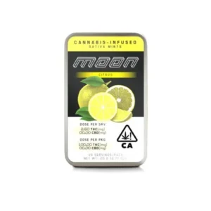 Moon Bar Edible Citrus Mints Flavor