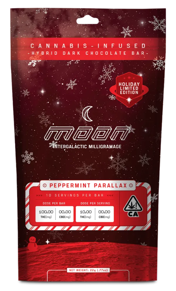 Moon Chocolate Bar Peppermint Parallax Flavor