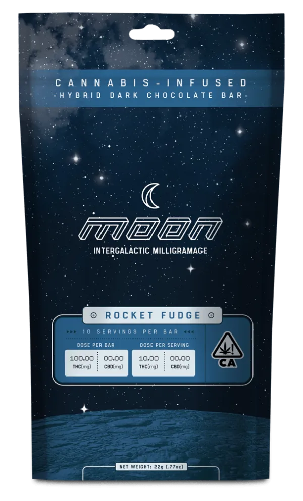 Moon Chocolate Bar Rocket Fudge Flavor