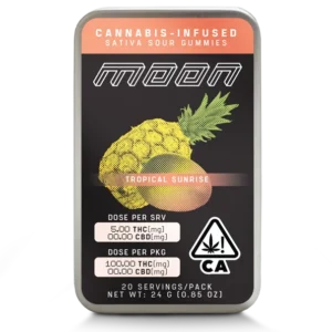 Moon Bar Edible Tropical Sunrise Flavor